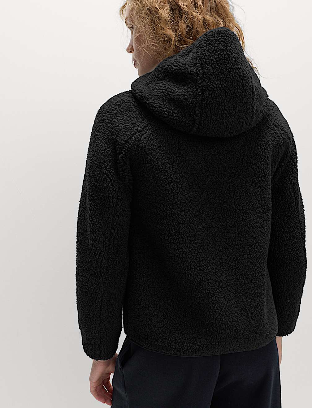 Borg Lightweight Hooded Jacket