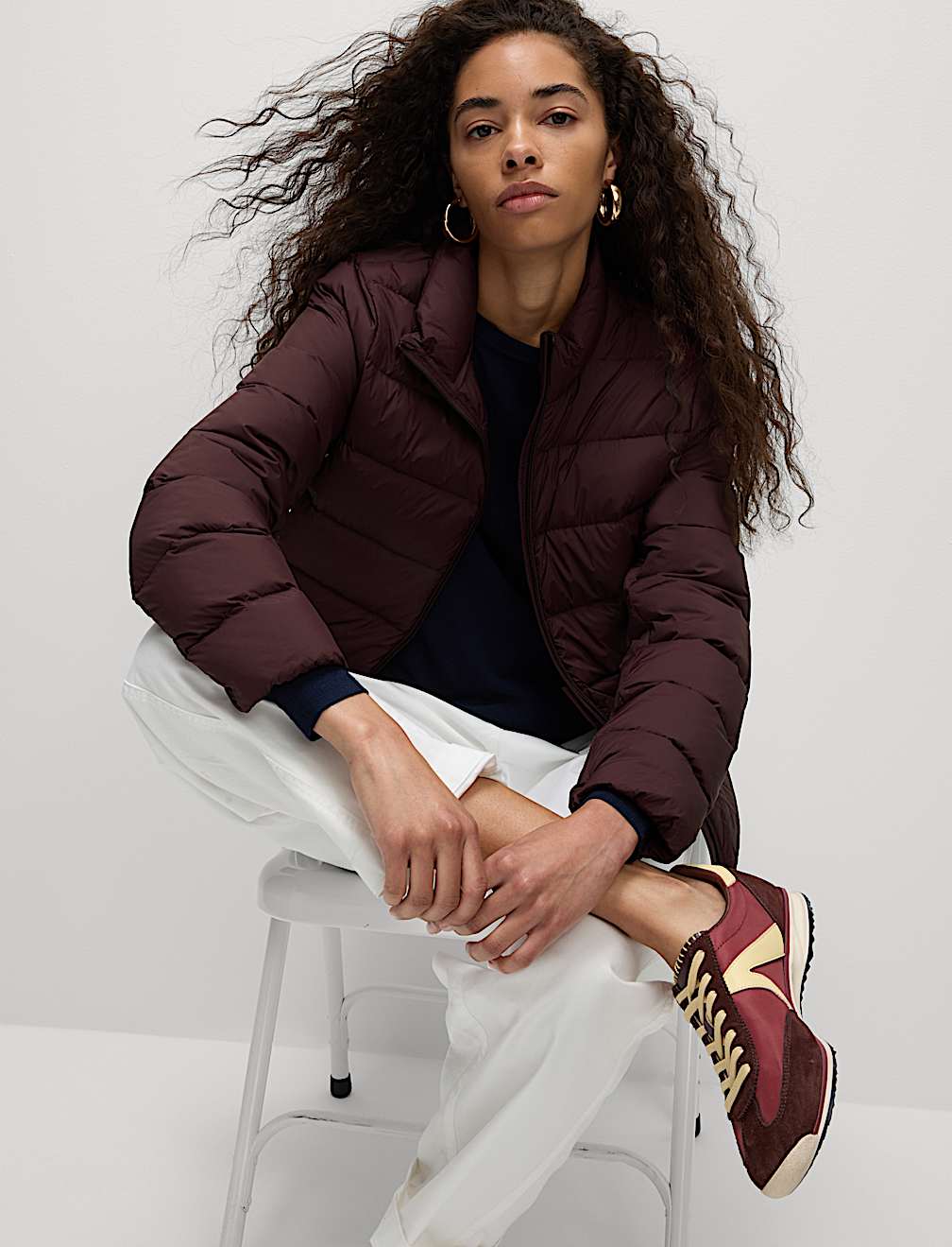 Feather & Down Packaway Puffer Jacket