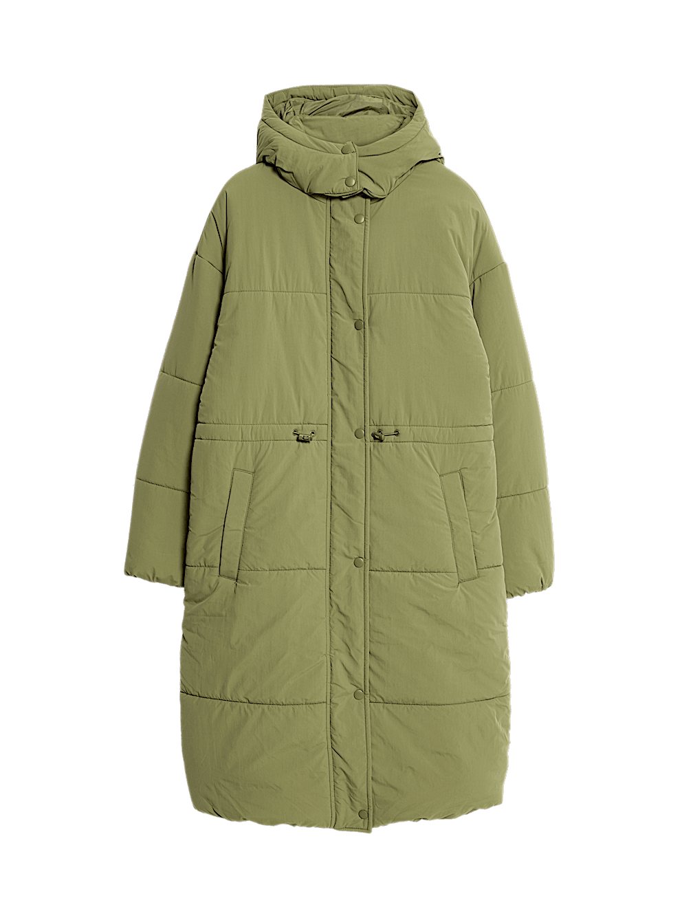 Thermowarmth™ Hooded Longline Puffer Coat