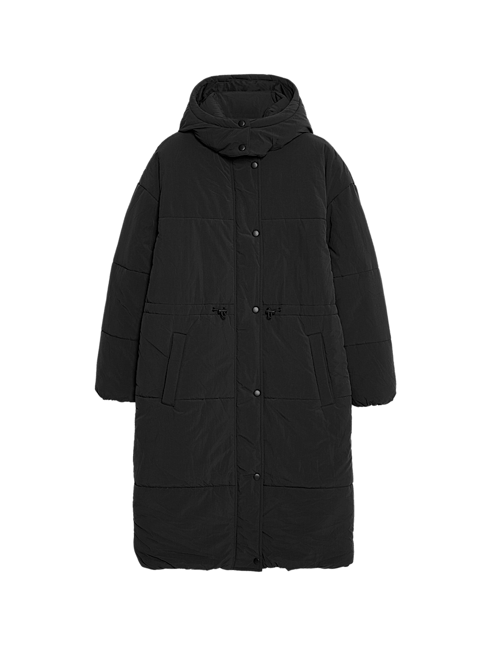Thermowarmth™ Hooded Longline Puffer Coat