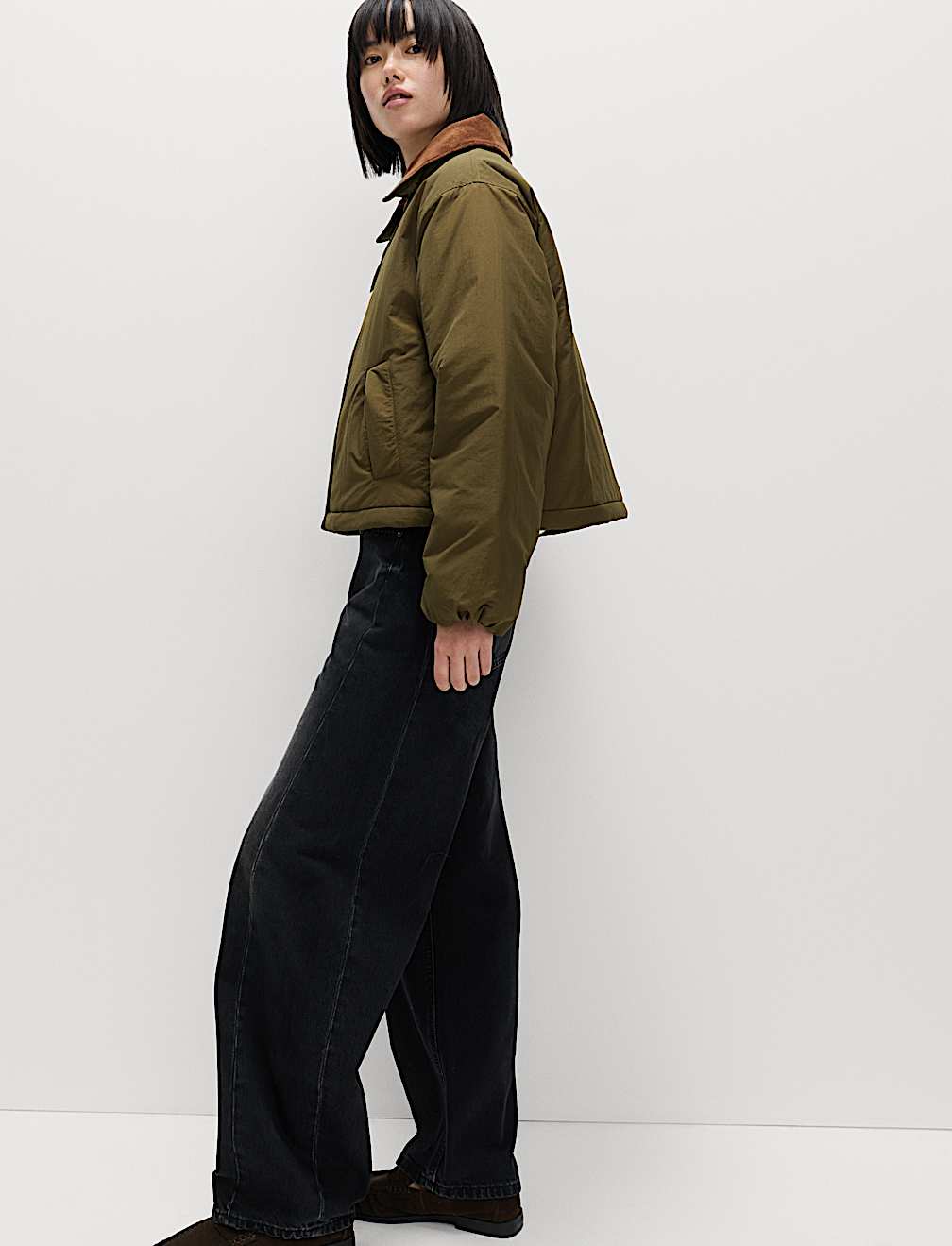 Cotton Blend Thermowarmth&trade; Puffer Jacket