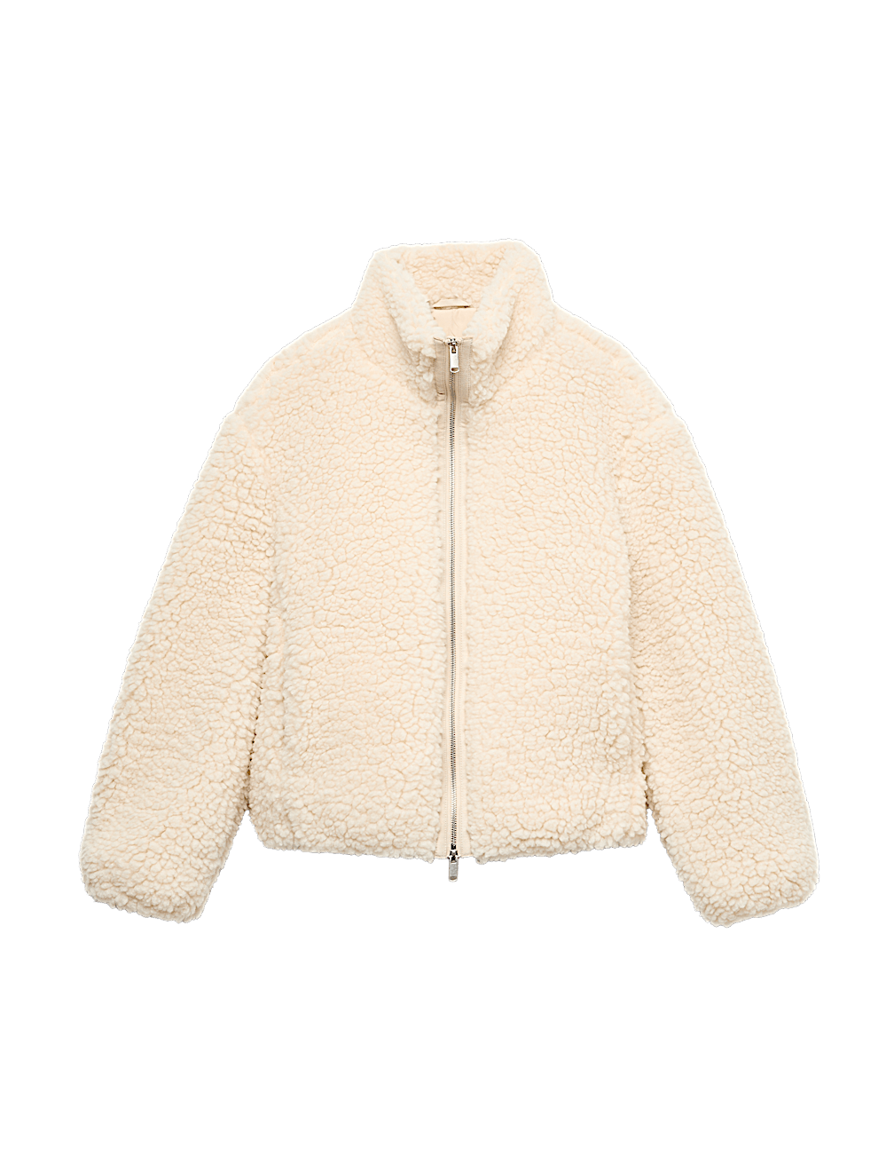 Borg Funnel Neck Jacket