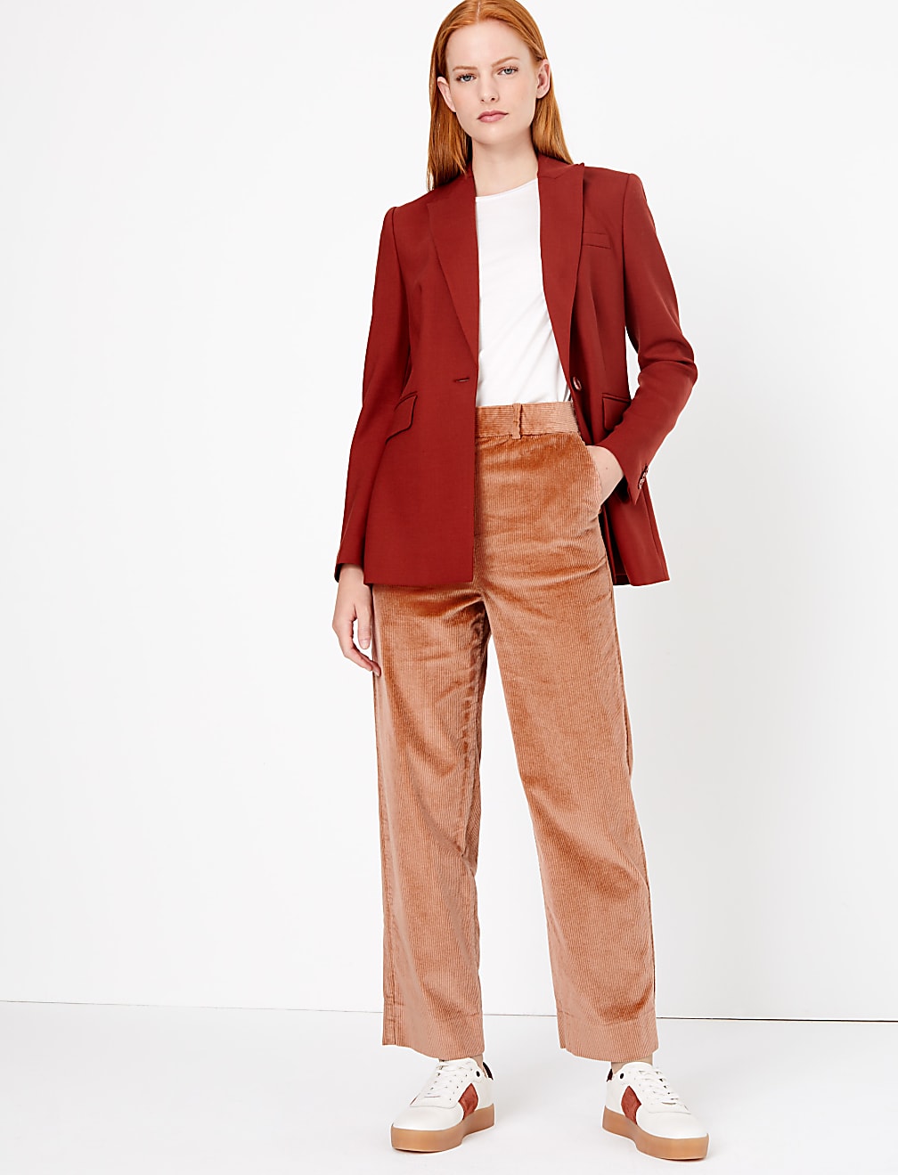 Corduroy Relaxed Trousers