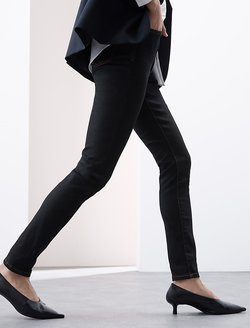 High Waisted Skinny Jeans