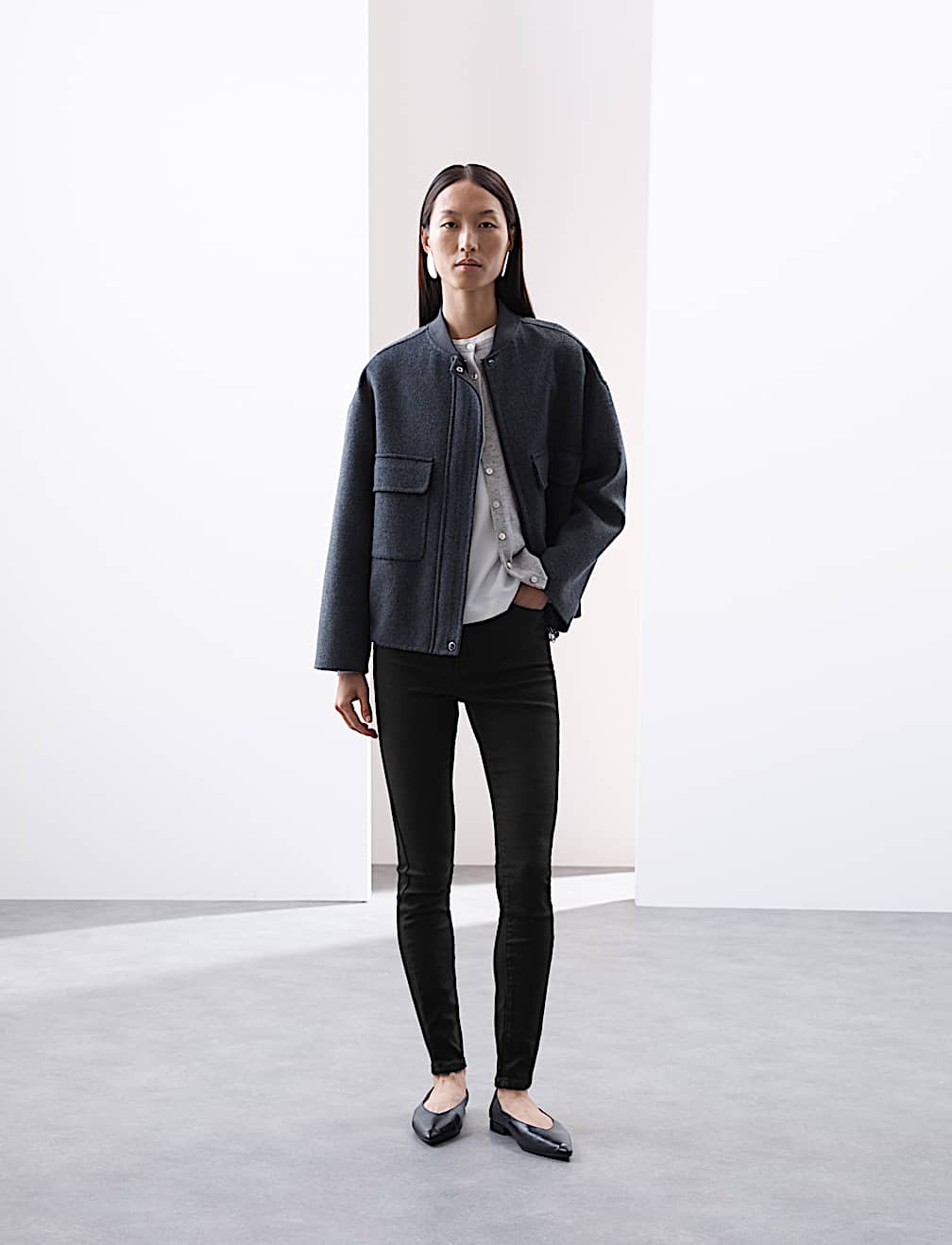 High Waisted Skinny Jeans