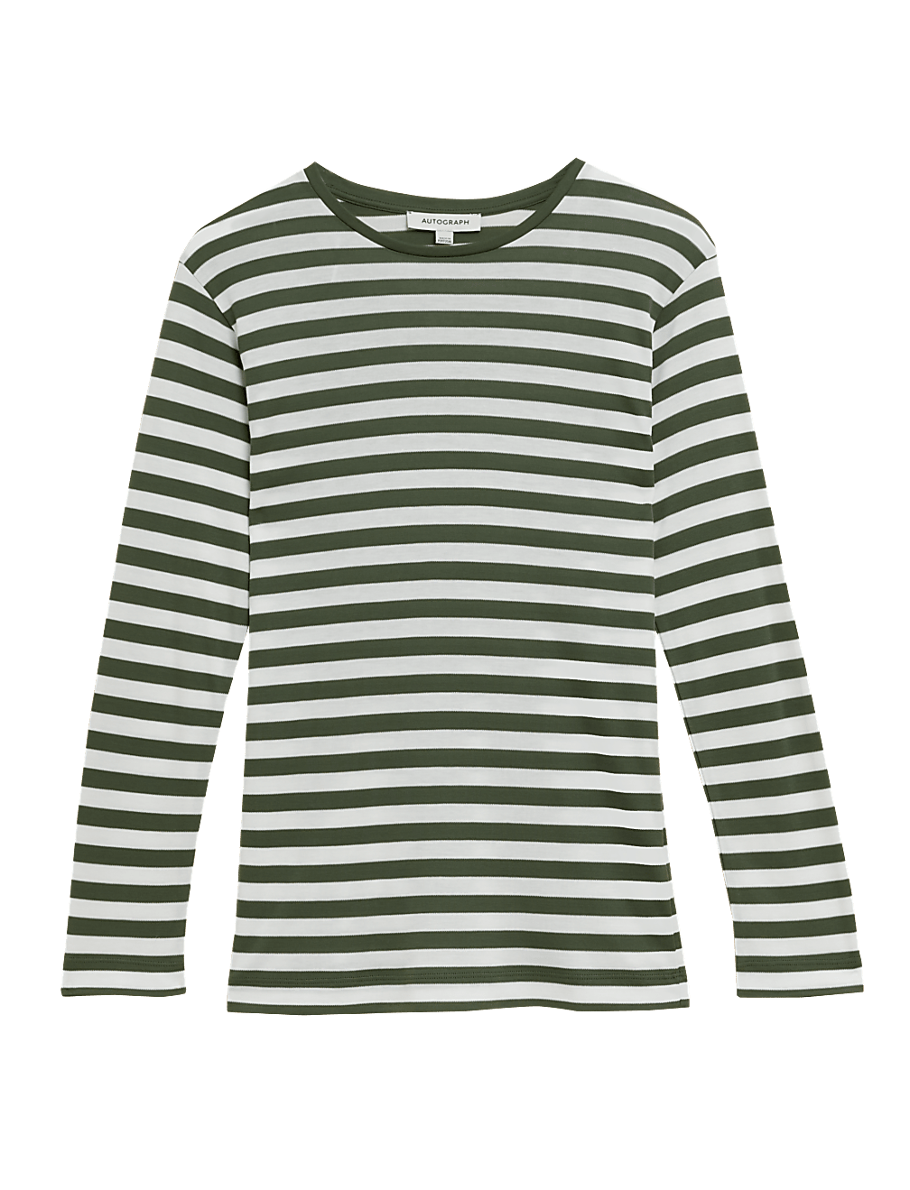 Striped Round Neck Top
