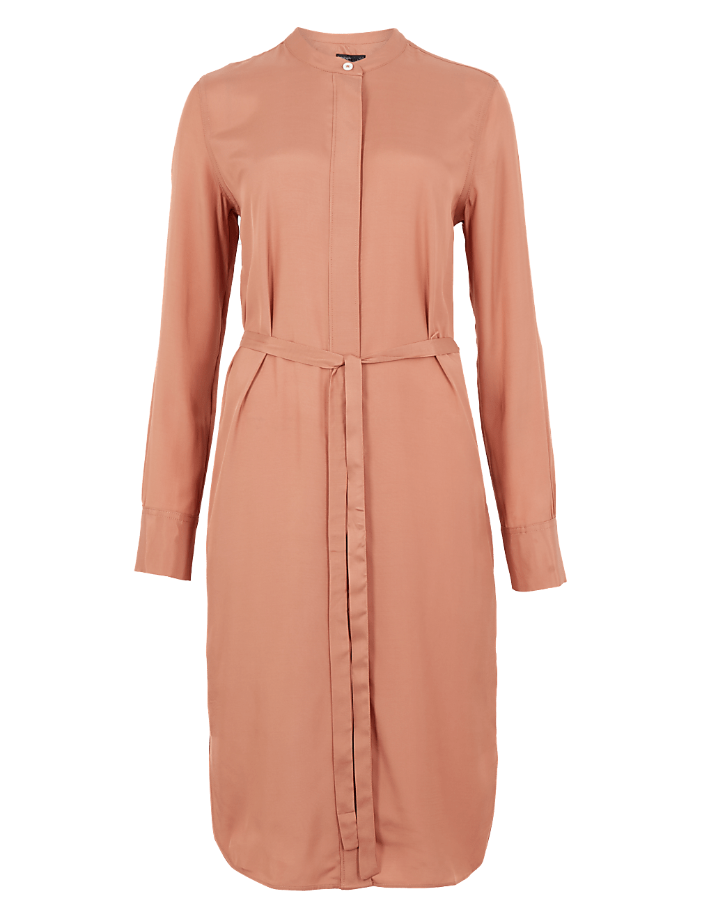 Button Detailed Shirt Dress