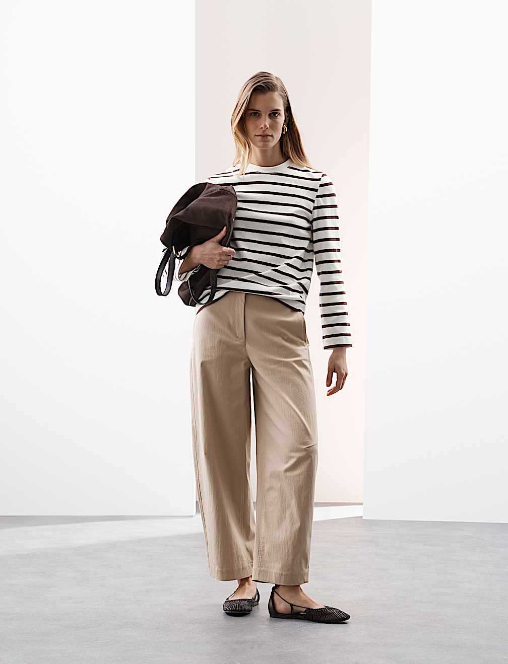 Cotton Rich Striped Top