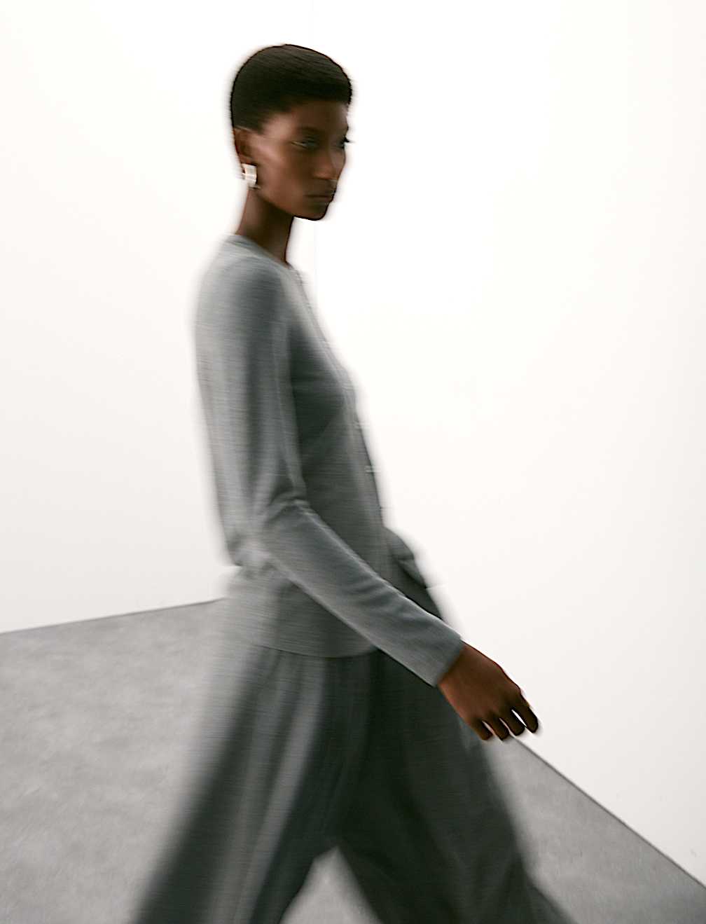 Jersey Button Through Top