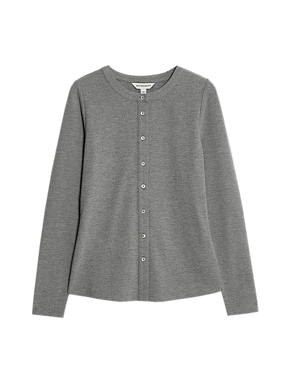 Jersey Button Through Top