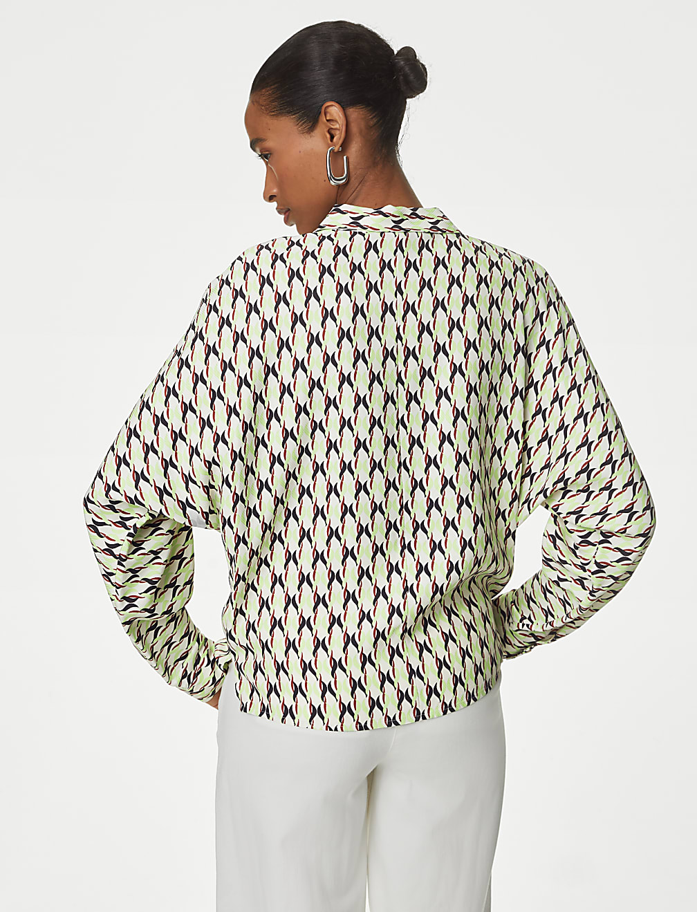 Printed Collared Shirt