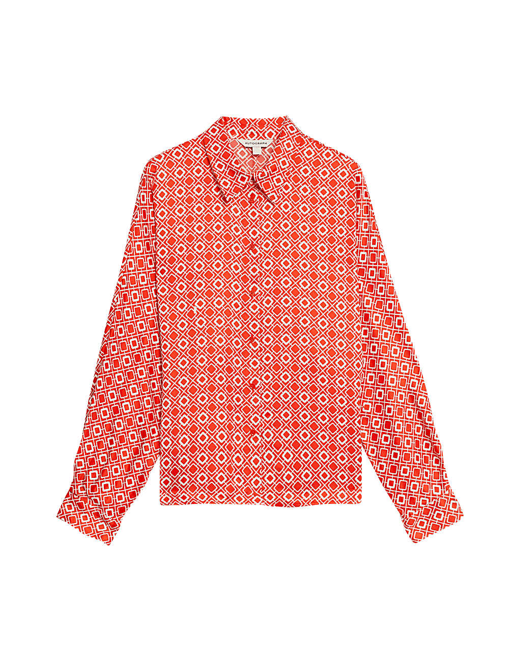 Printed Collared Shirt