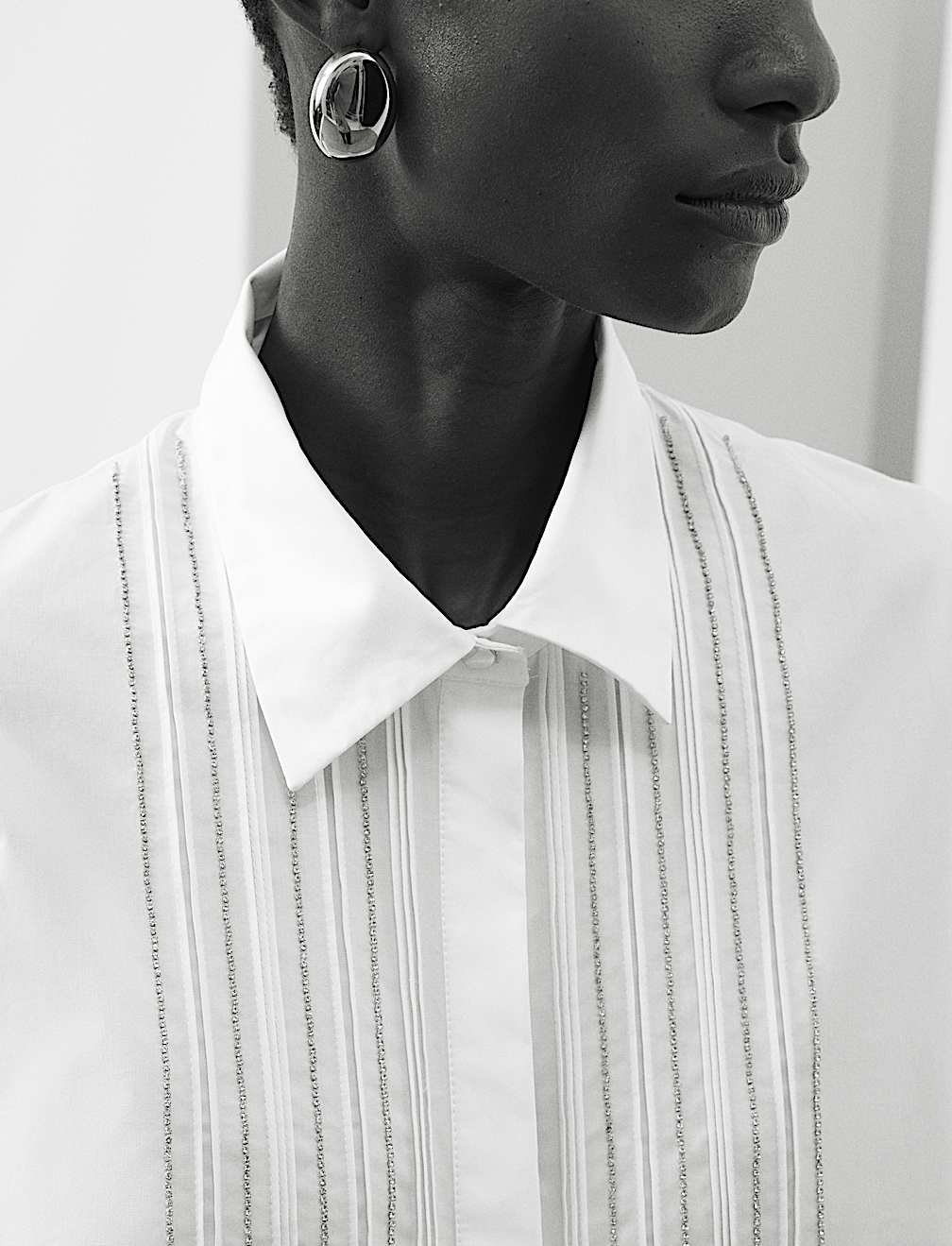 Pure Cotton Embellished Shirt