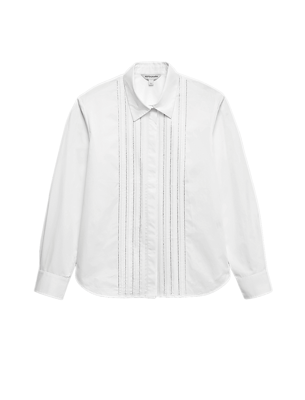 Pure Cotton Embellished Shirt
