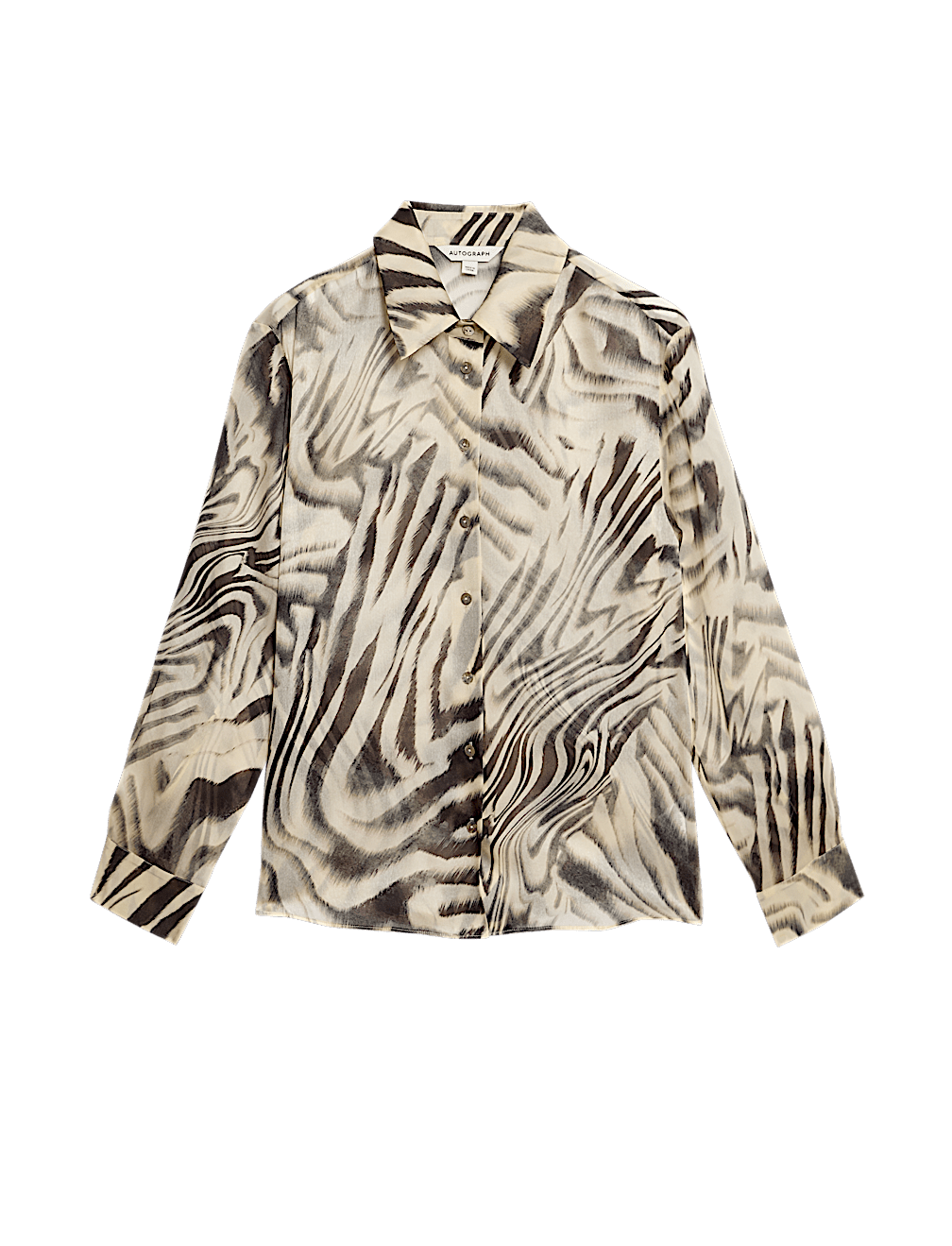 Pure Silk Organza Shirt