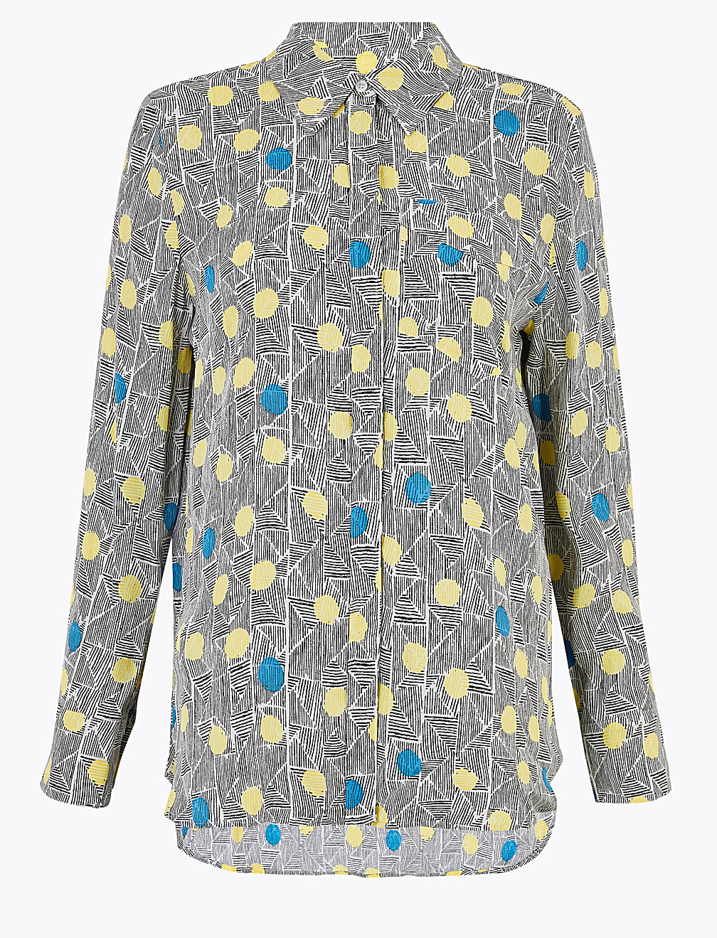 Polka Dot Long Sleeve Shirt