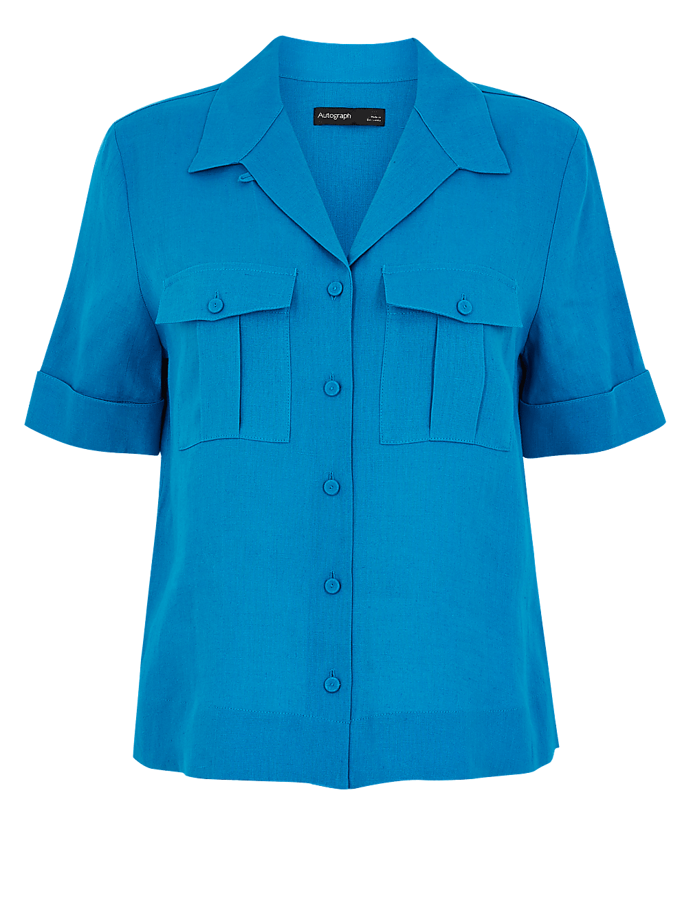 Pure Irish Linen Short Sleeve Shirt