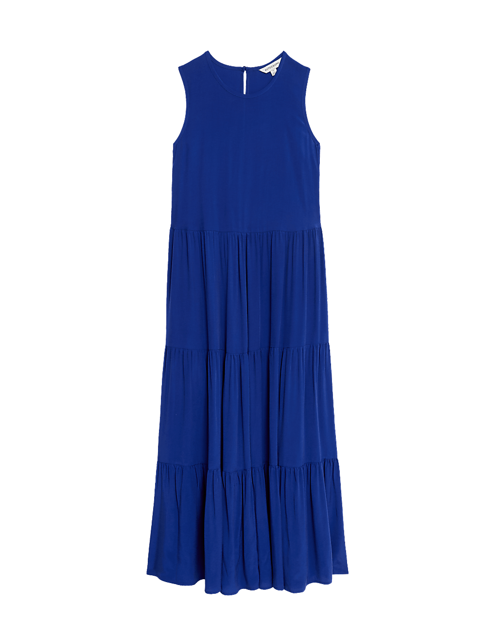 Cupro Rich Tiered Midaxi Dress