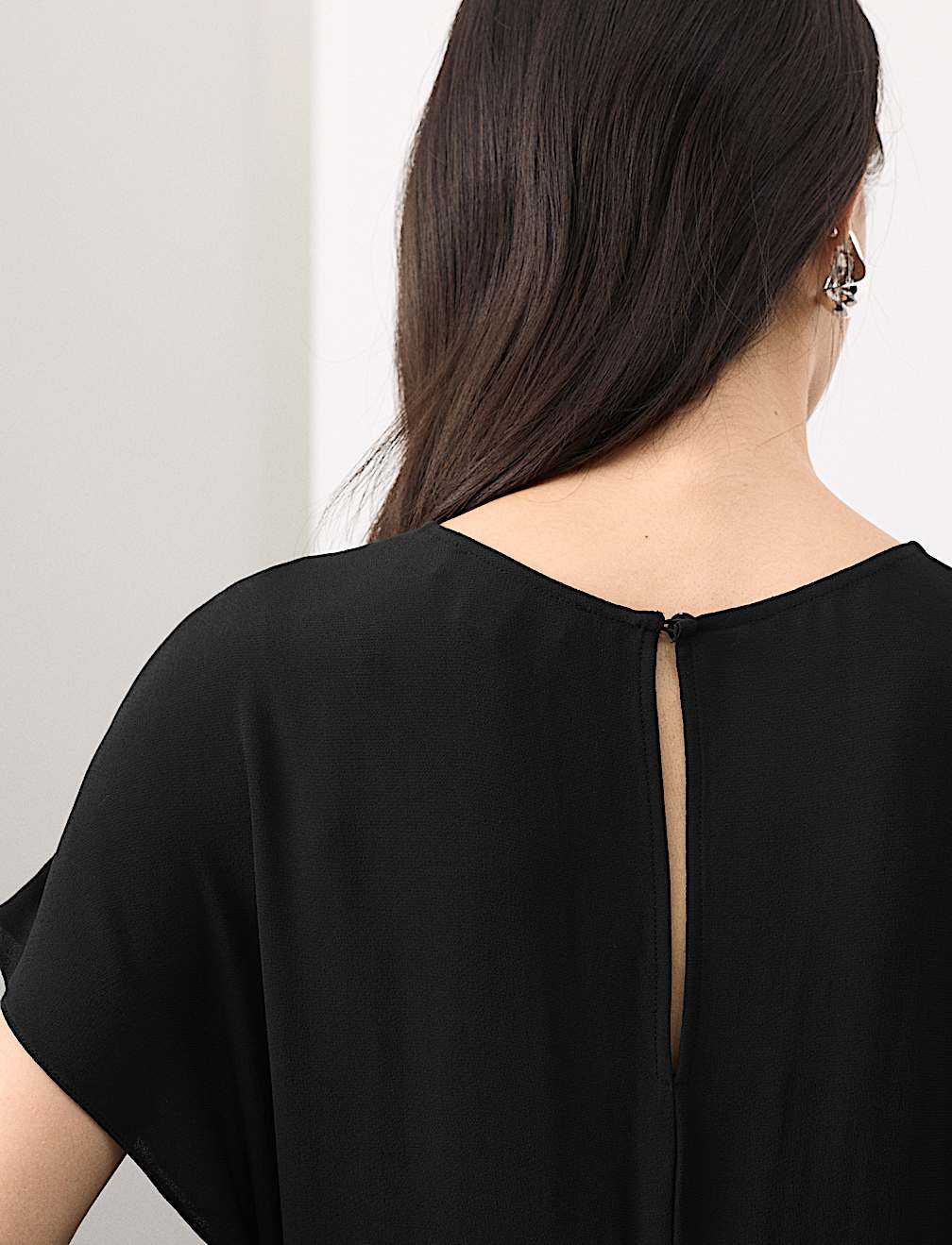 Lace Detail Midaxi Skater Dress