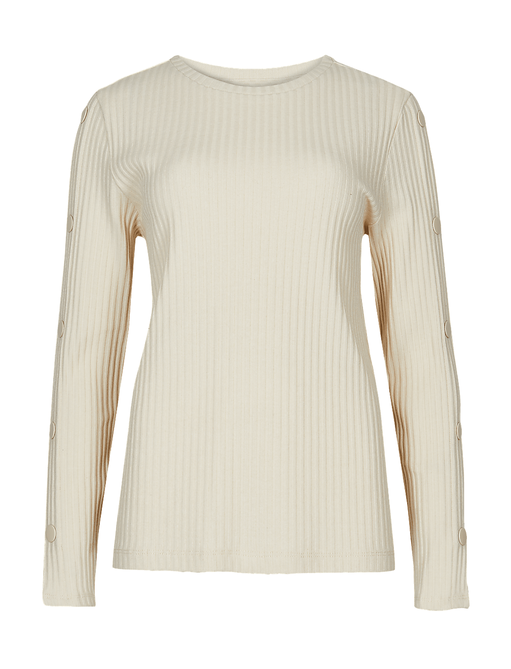 Textured Long Sleeve T-Shirt