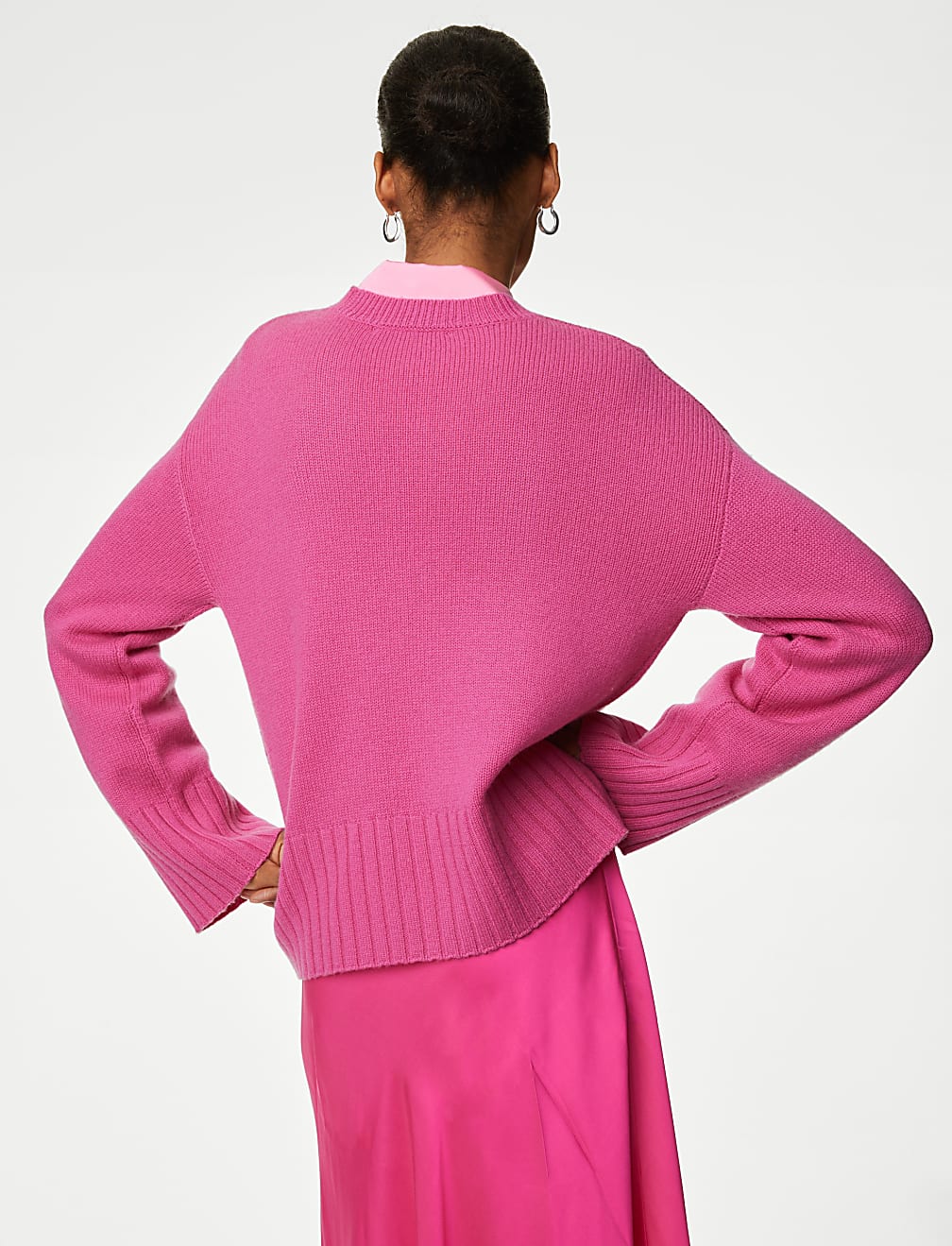 Merino Wool Rich Jumper with Cashmere