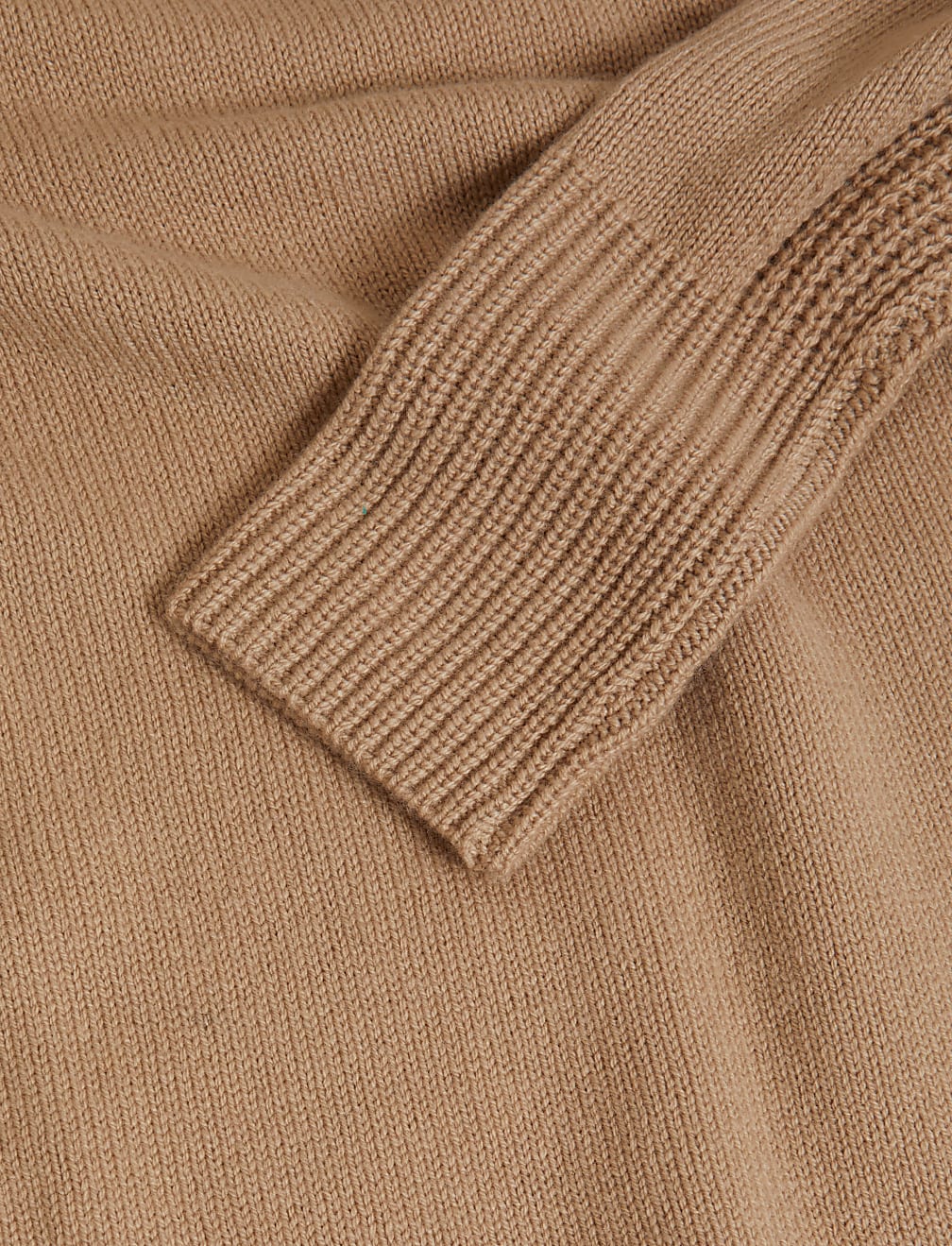 Fringed Longline Jumper with Wool