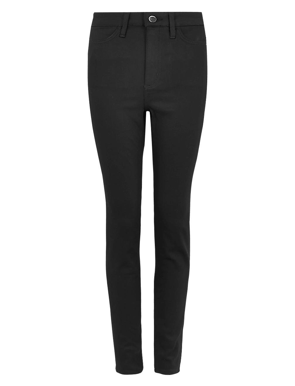 Stay New™ Skinny Button Front Jeans