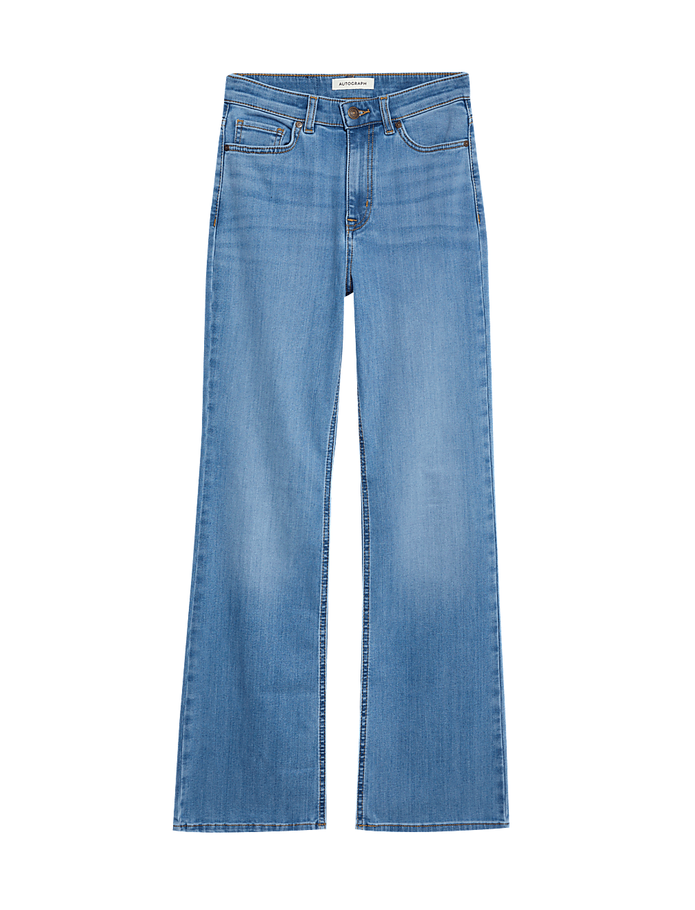 High Waisted Flared Jeans