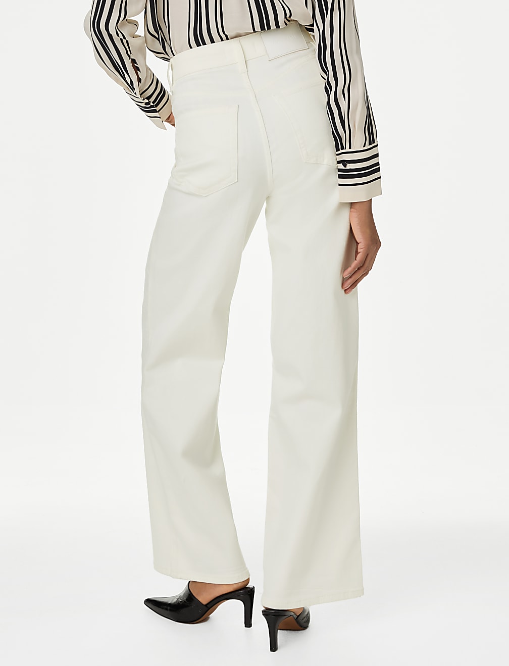 High Waisted Wide Leg Jeans