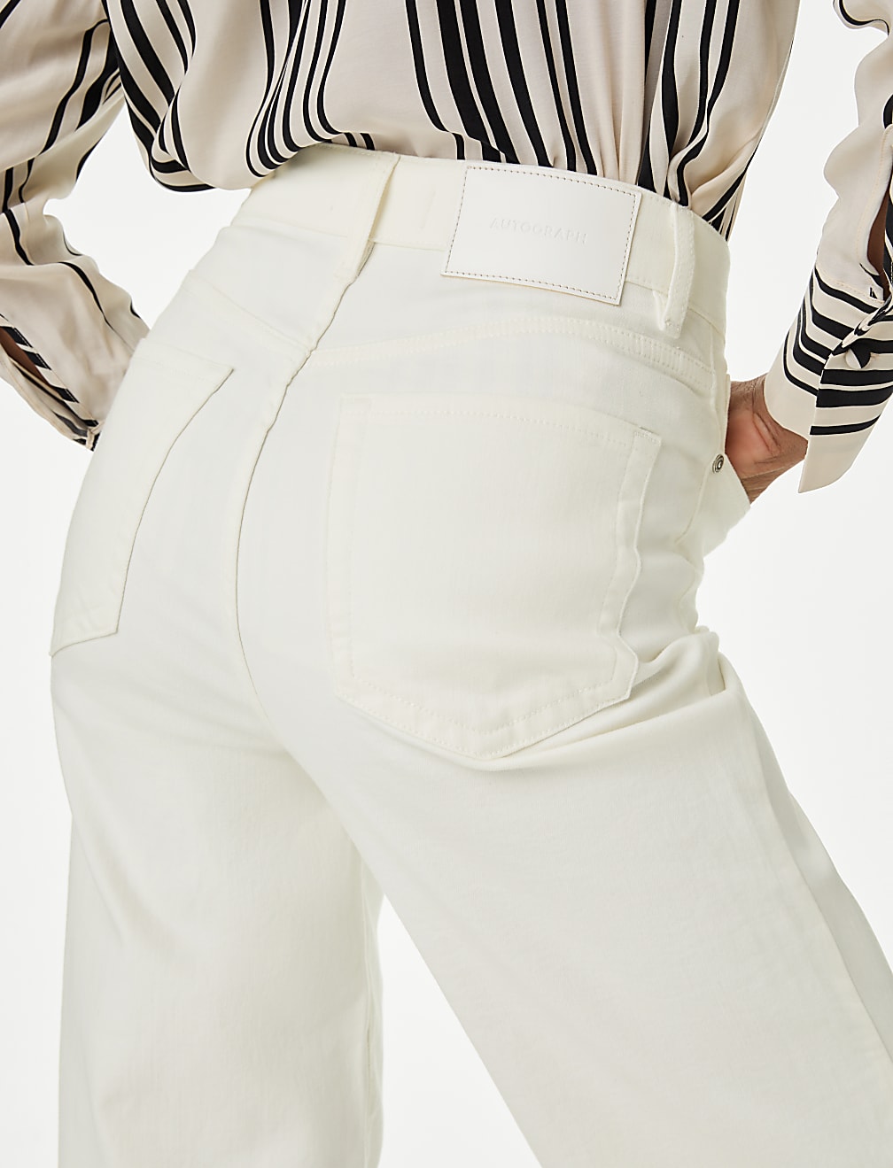 High Waisted Wide Leg Jeans
