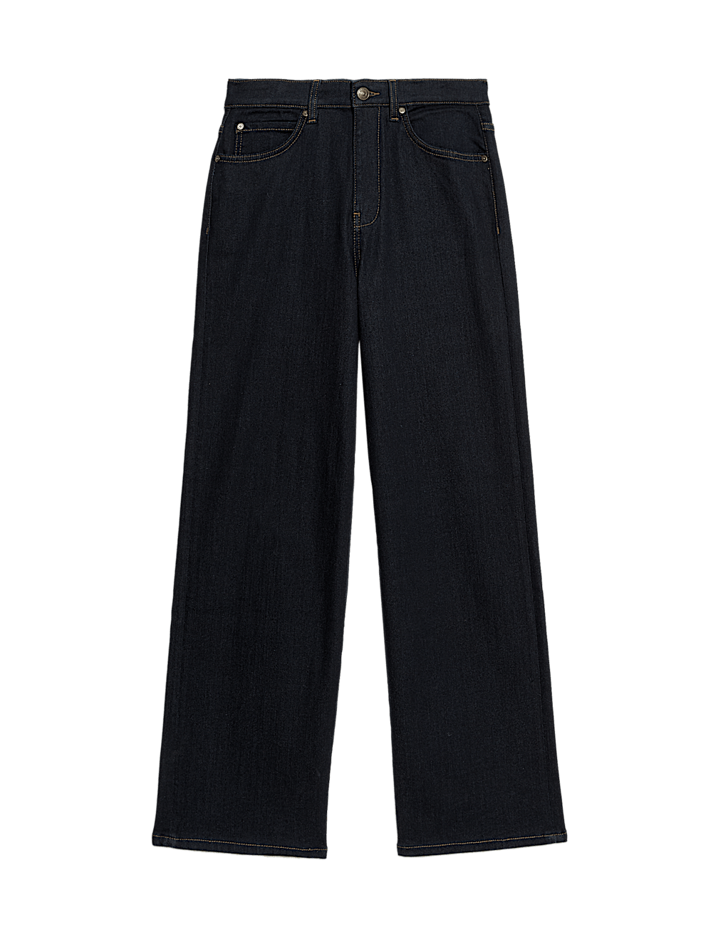 High Waisted Wide Leg Jeans