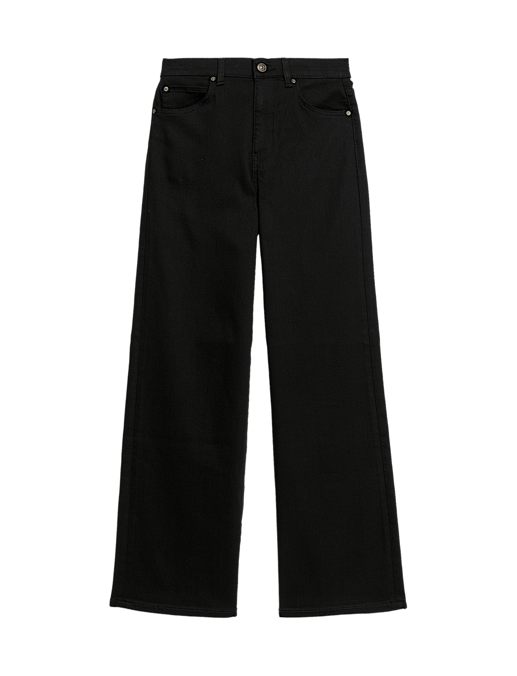 High Waisted Wide Leg Jeans