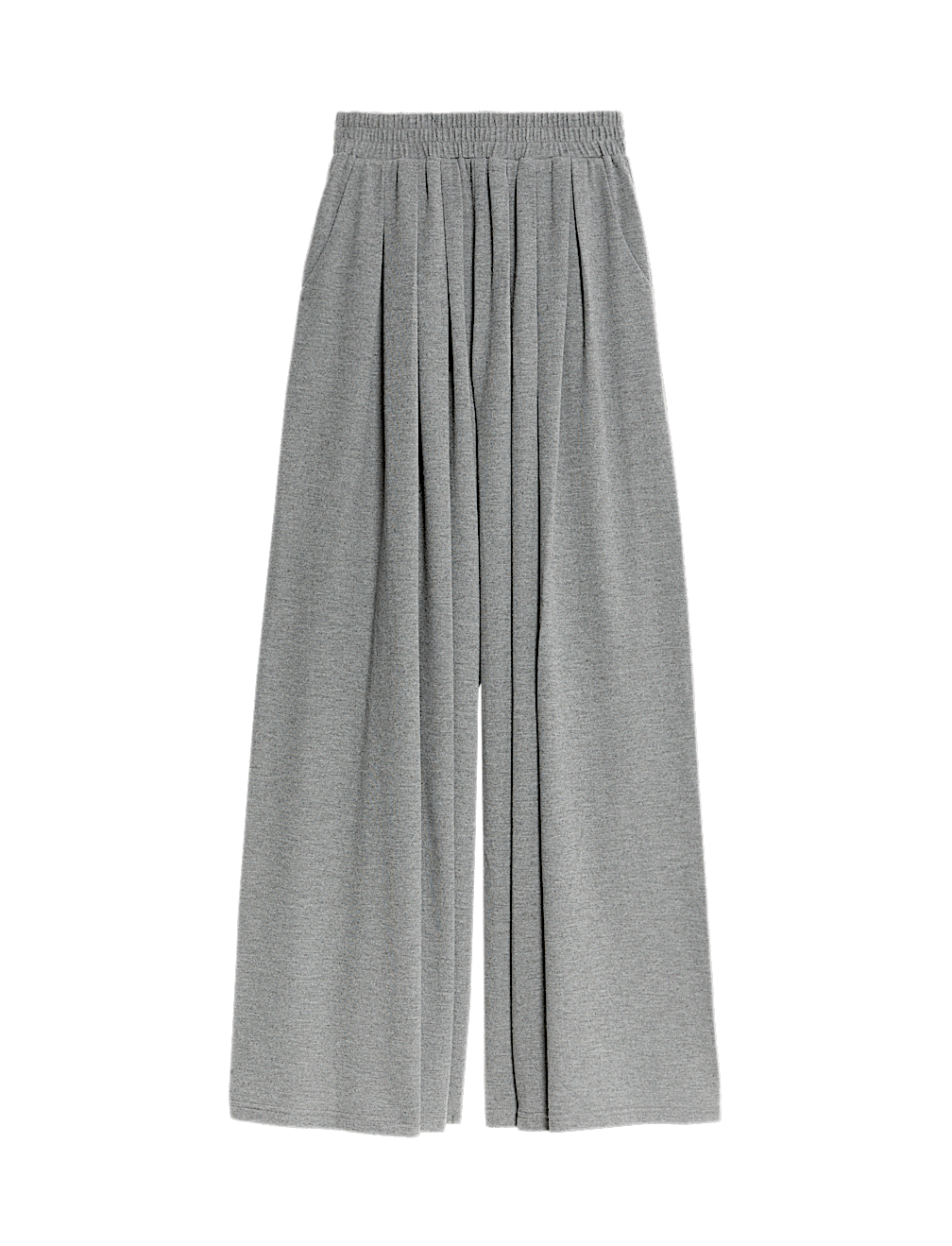 Jersey Wide Leg Joggers