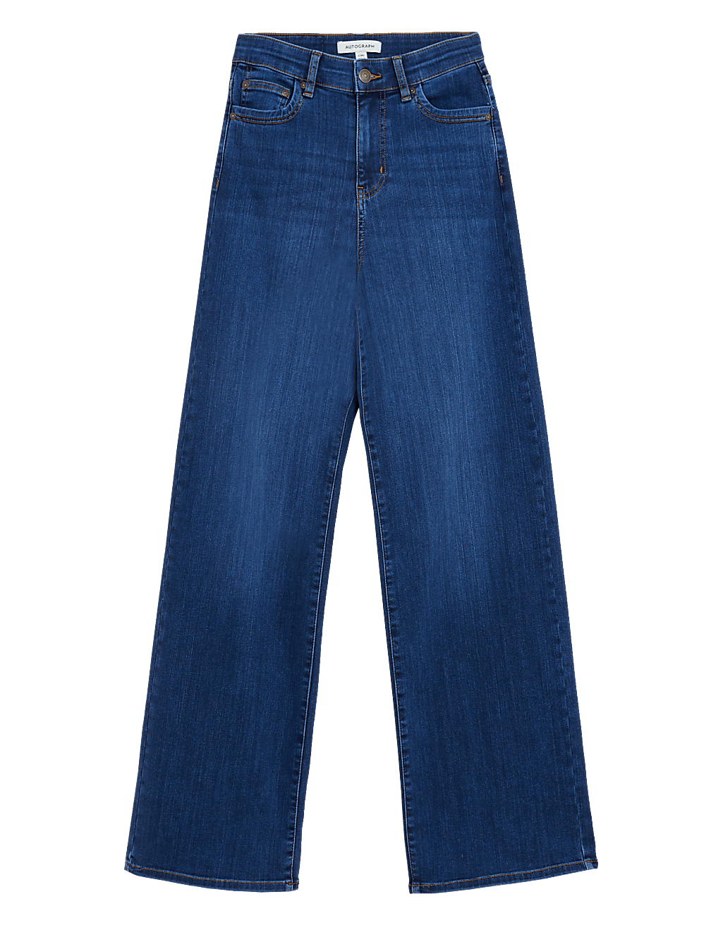 Luxury High Waisted Wide Leg Jeans
