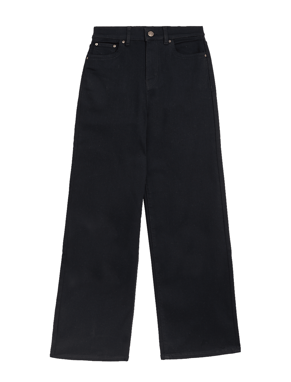 Luxury High Waisted Wide Leg Jeans