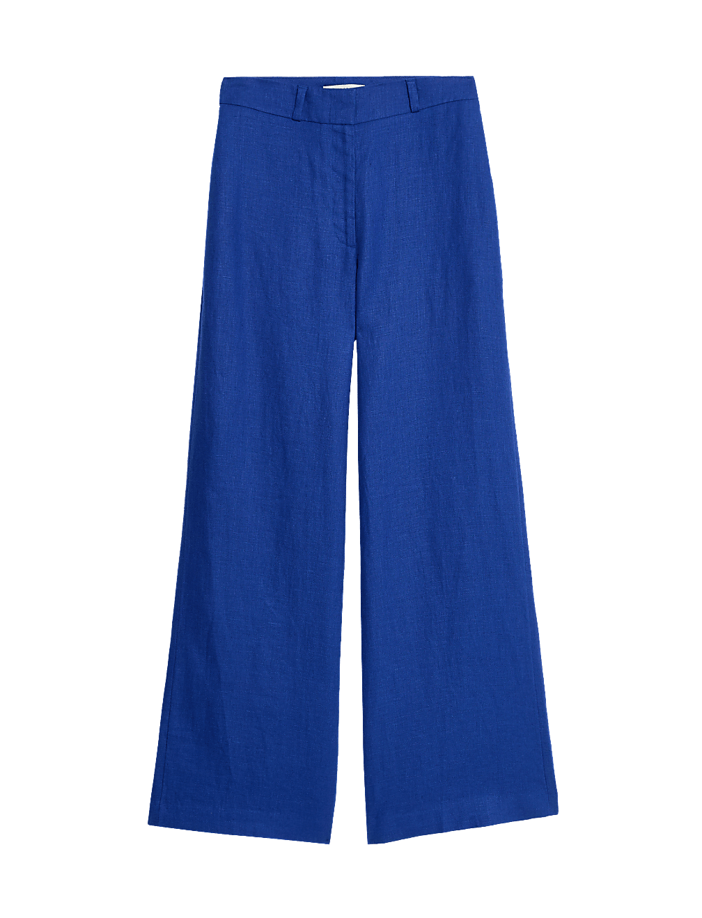 Pure Irish Linen Wide Leg Trousers