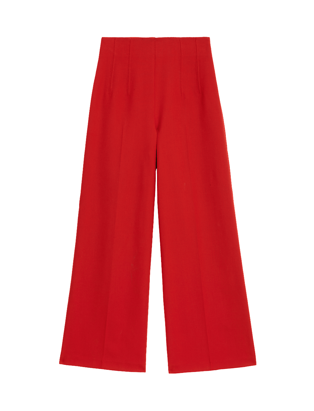 Tailored Wide Leg Trouser with Wool