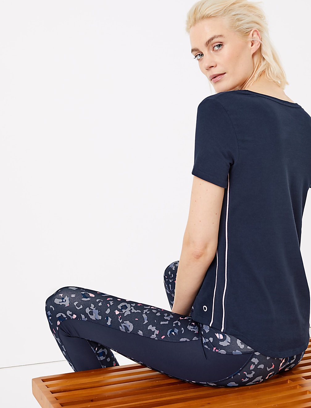 Cotton Rich Short Sleeve Top
