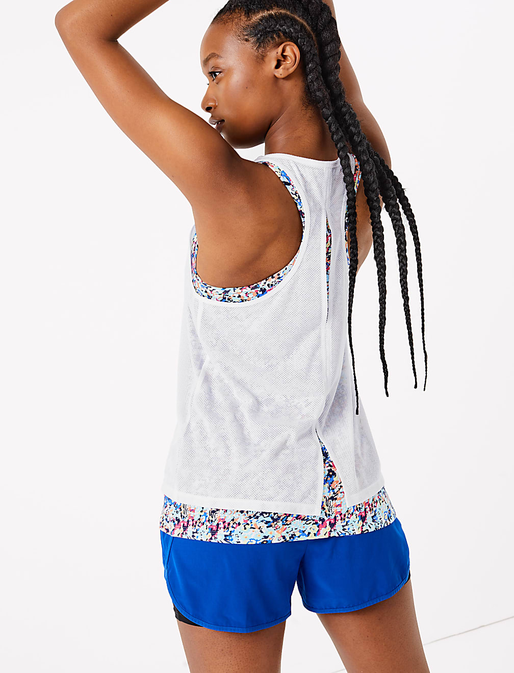 Printed Double Layer Vest