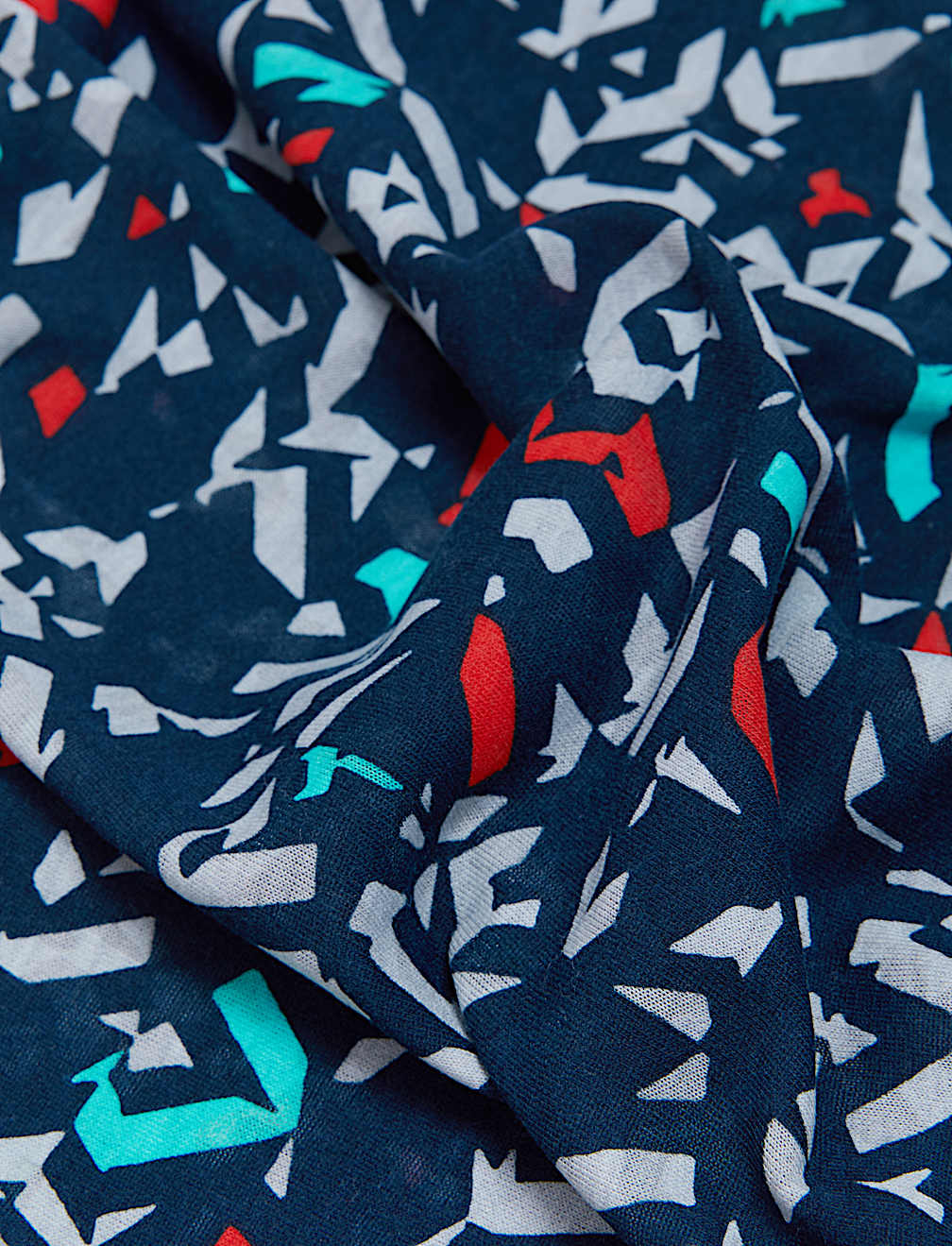 Lightweight Scoop Neck Relaxed T-Shirt