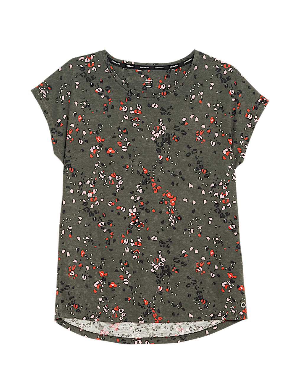 Lightweight Scoop Neck Relaxed T-Shirt