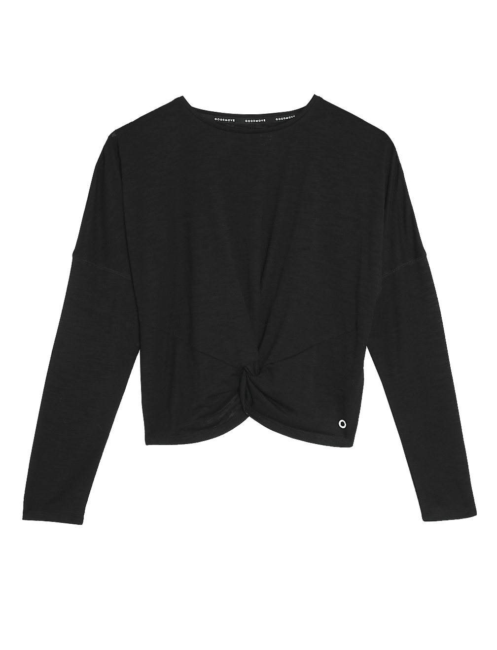 Lightweight Twist Front Long Sleeve Top