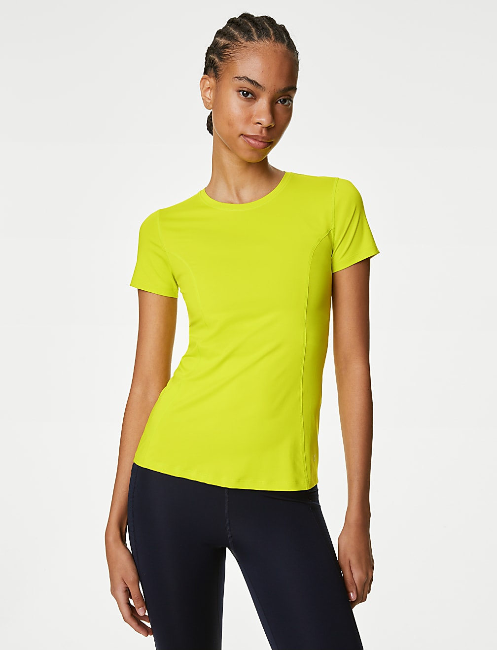 Scoop Neck Short Sleeve T-Shirt