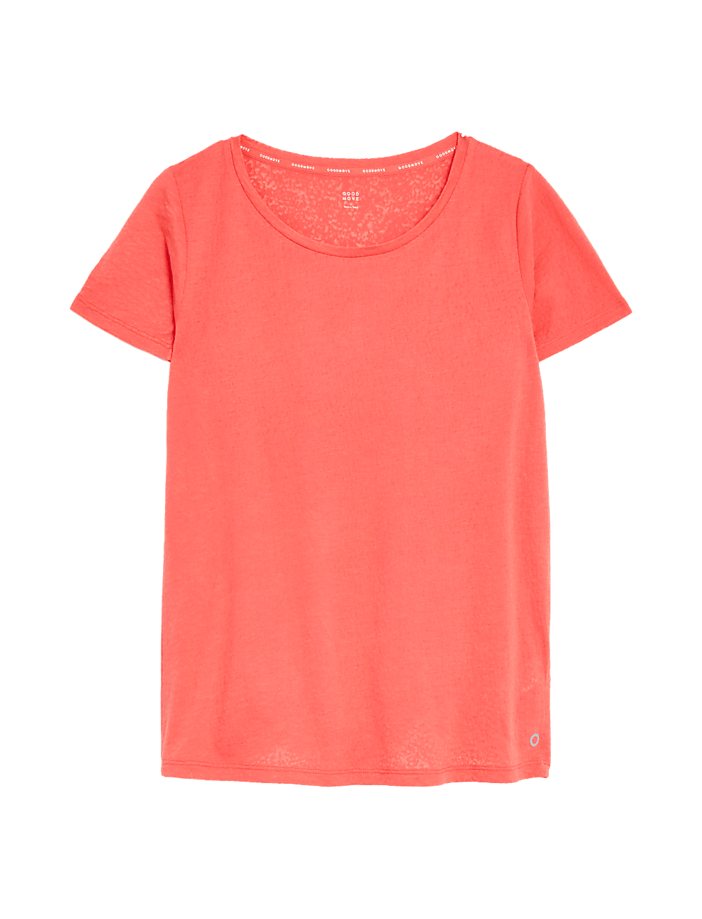 Lightweight Scoop Neck Relaxed T-Shirt