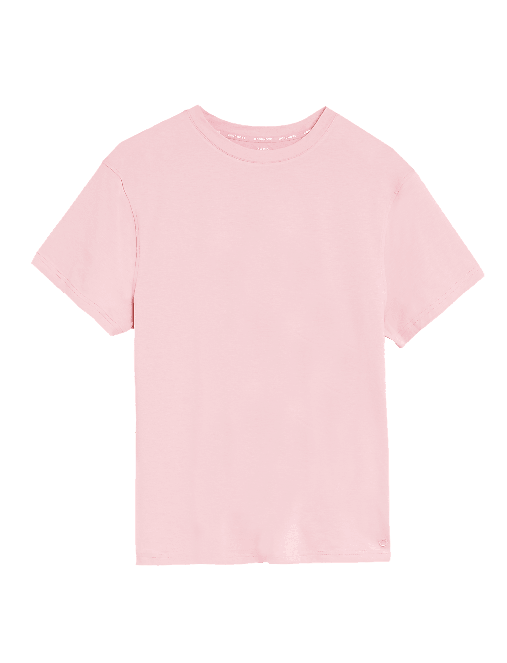 Cotton Blend Crew Neck T-Shirt