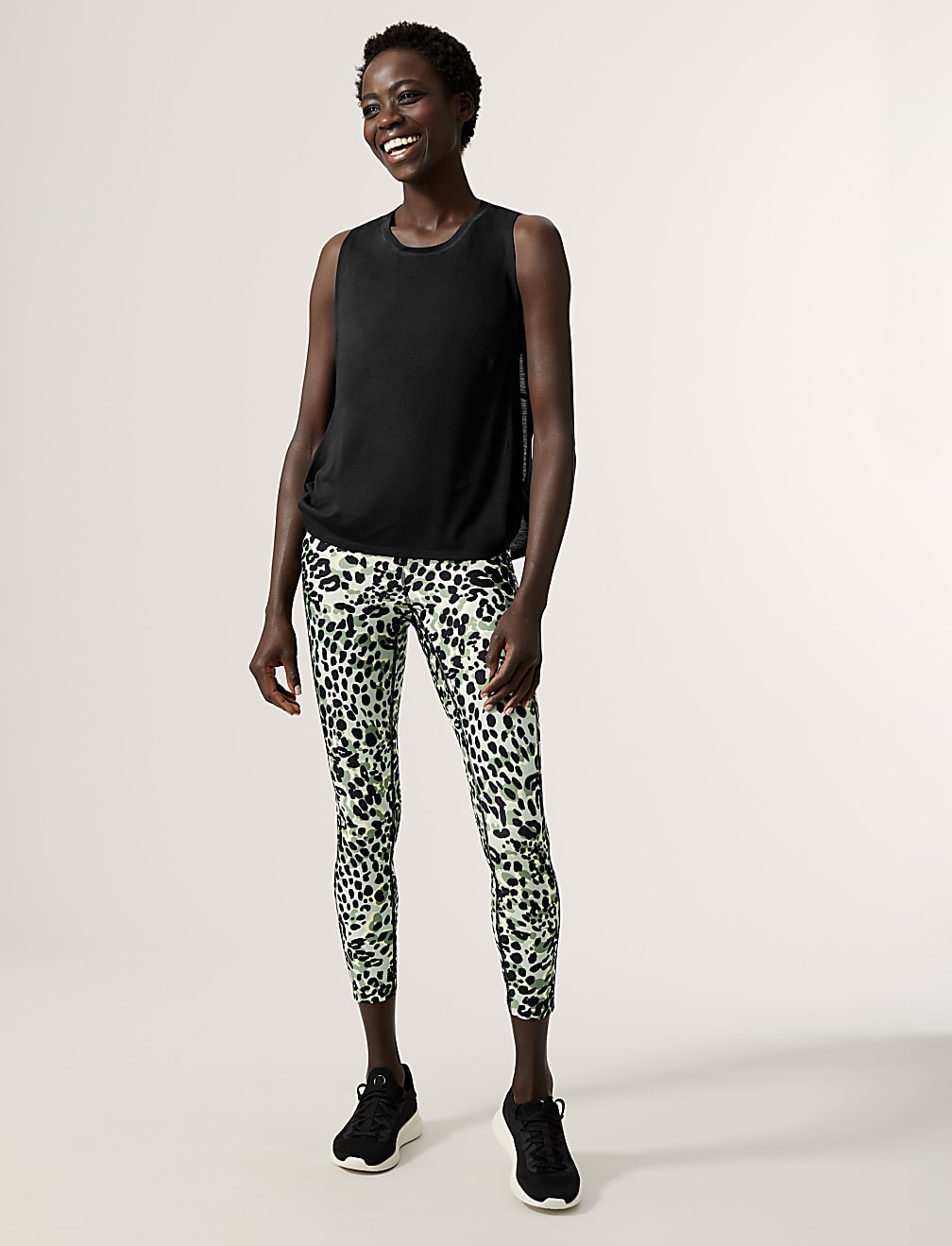 Crew Neck Relaxed Sleeveless Vest Top