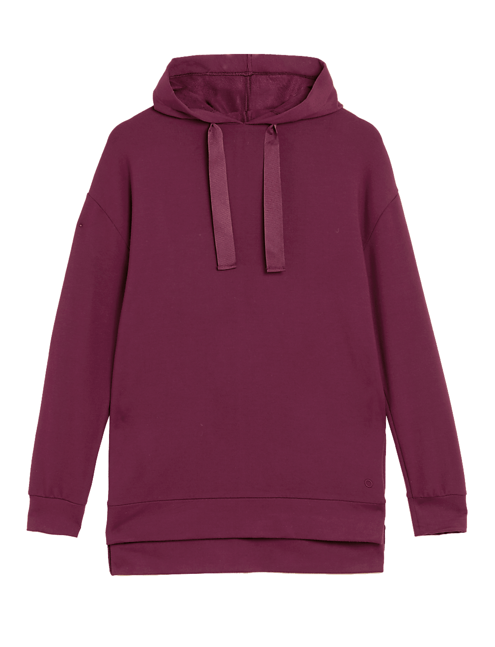 Modal Rich Hooded Longline Yoga Top