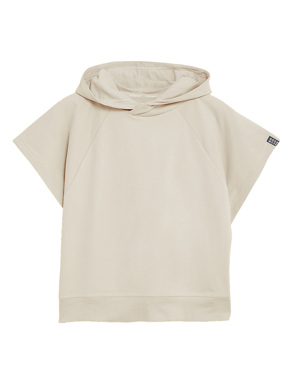 Cotton Rich Sleeveless Hoodie