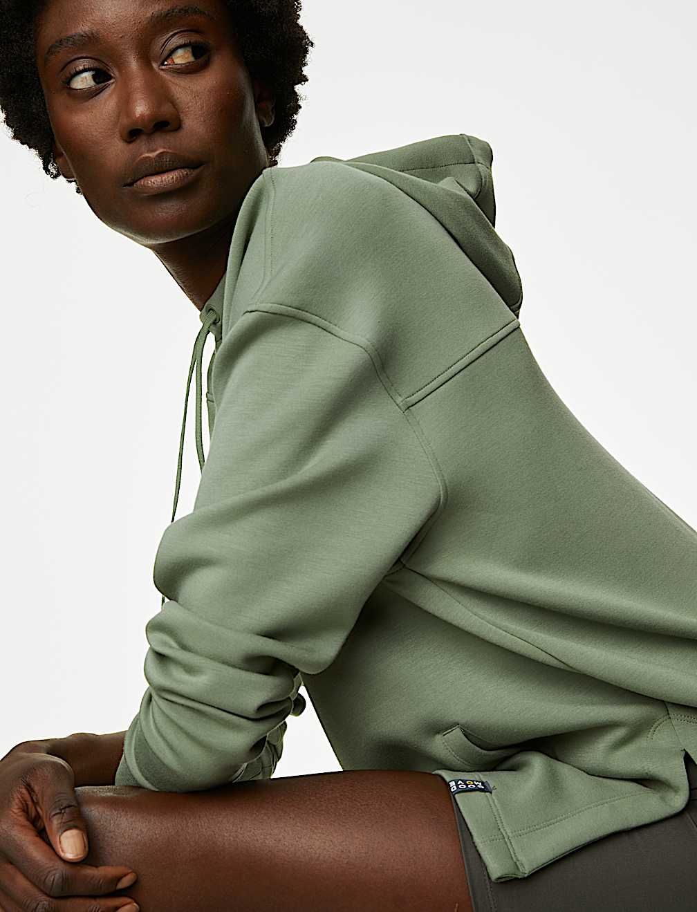 Hooded Relaxed Long Sleeve Yoga Hoodie