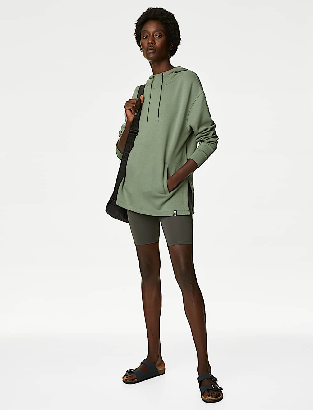 Hooded Relaxed Long Sleeve Yoga Hoodie